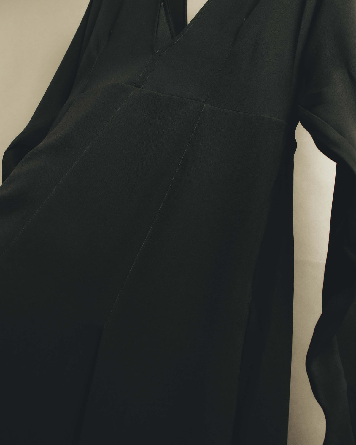 "BURBERRY" 2010's-20's Pleated silk midi dress