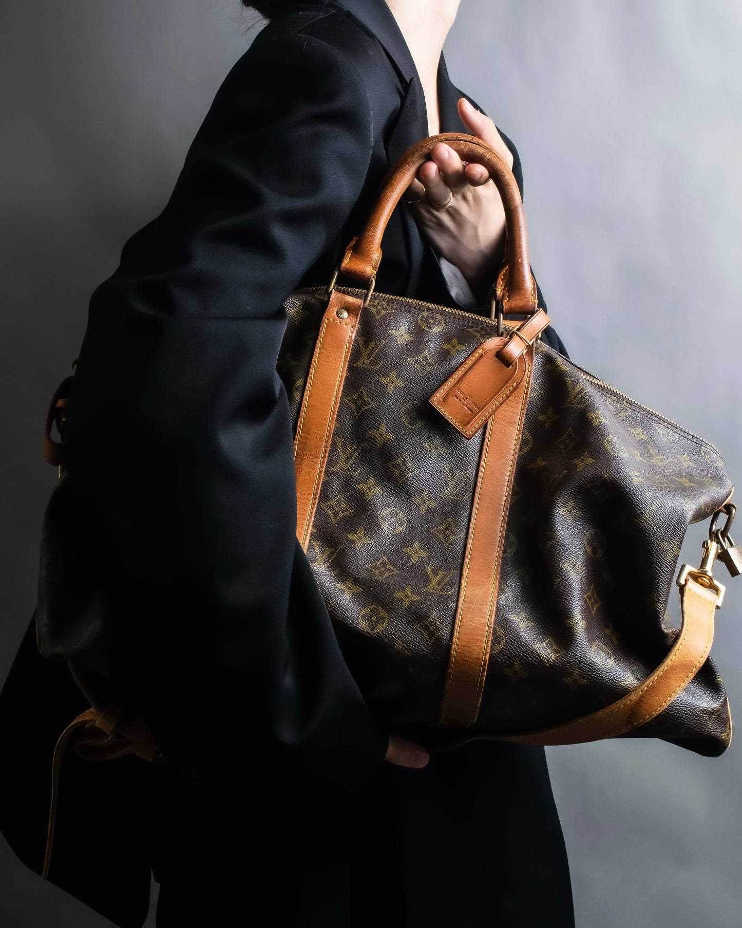 "LOUIS VUITTON" Keepall 50 monogram pattern boston bag