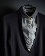 "BRUNELLO CUCINELLI" Layered shirt docking design knit pullover