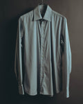 “PRADA” 2010’s fine striped slim-fit shirt