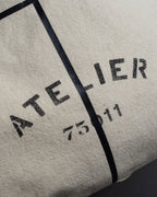 "MAISON MARGIELA" Atelier 75011 design canvas large bag