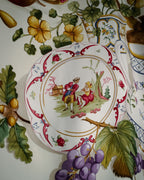 “Salvatore Ferragamo” 90’s Harvest still life silk scarf