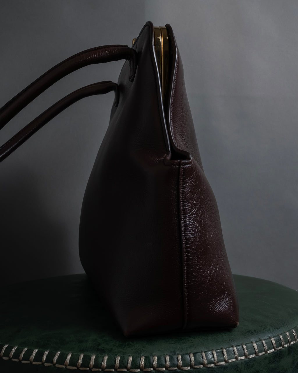 "JIL SANDER" Goji frame structured leather bag