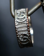 "GUCCI" GG marmont silver 925 ring