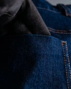 "BOTTEGA VENETA" Wide straight silhouette fisherman denim pants