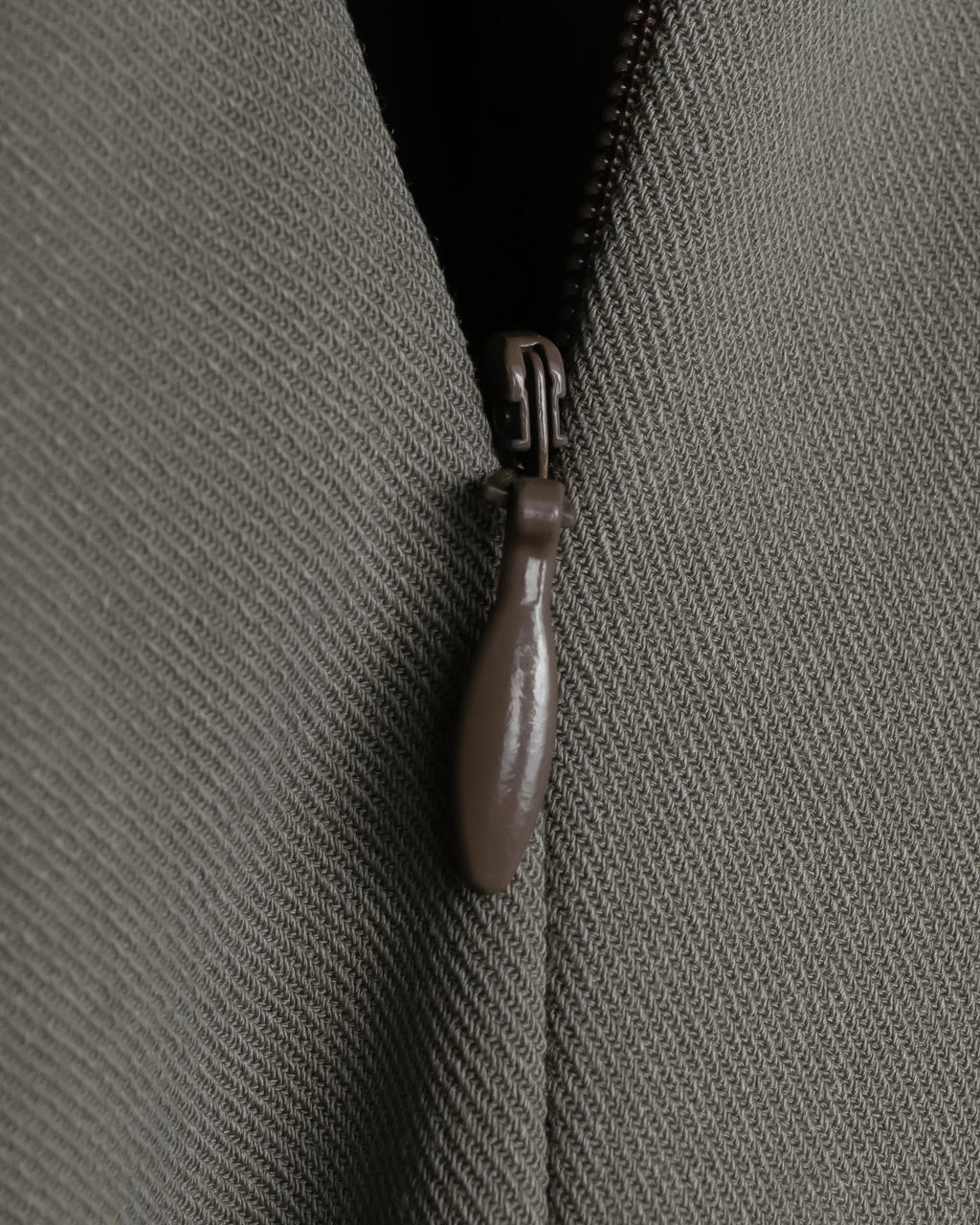 "HERMES" Margiela period silk wide straight slacks