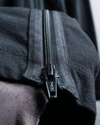 "Ground Y" Double zip design long tops