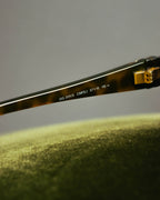"GUCCI" 00's-10's Tortoiseshell rectangle sunglasses