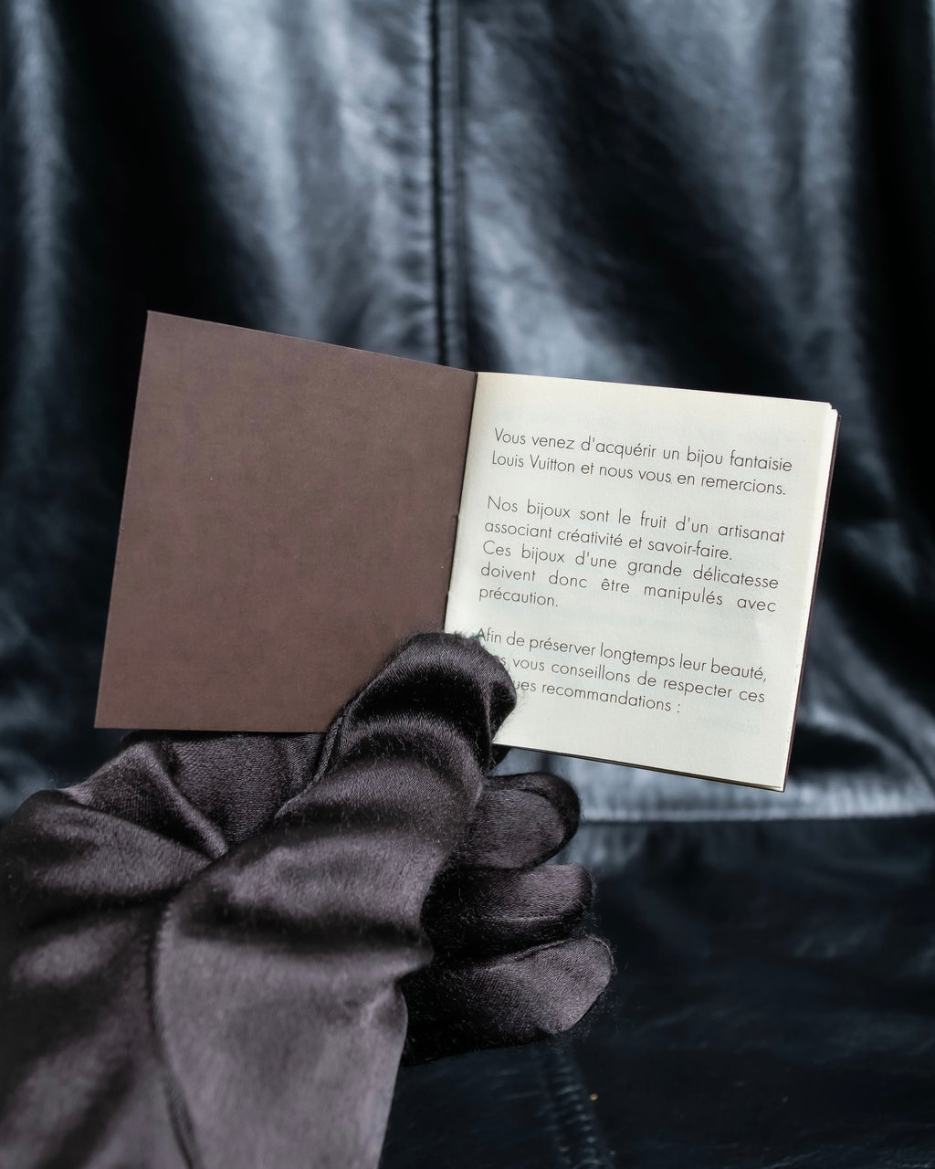 "LOUIS VUITTON" Berg love letters metal ring