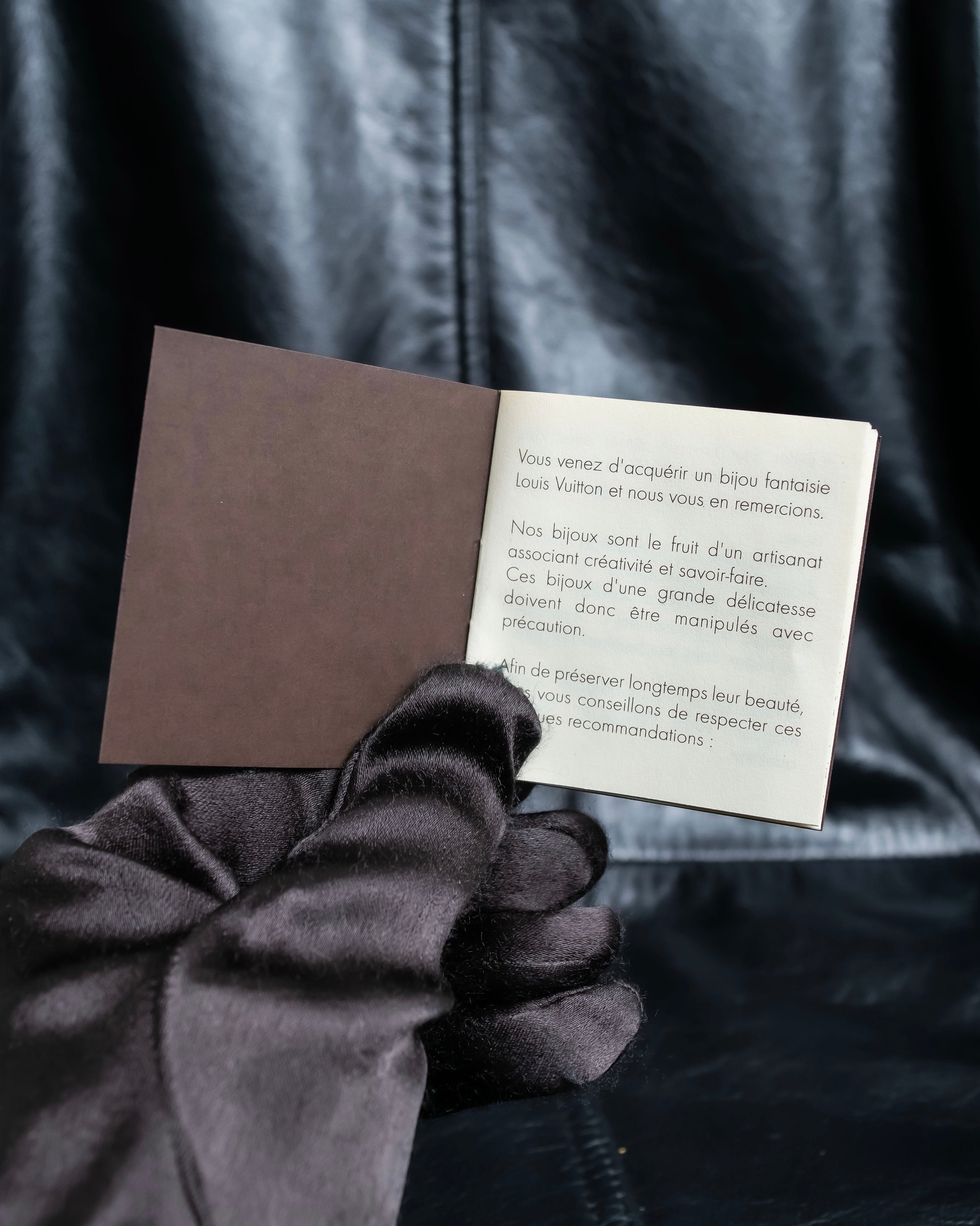 "LOUIS VUITTON" Berg love letters metal ring