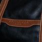 "BALENCIAGA" Leather piping one handle boston bag