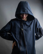 "DIESEL BLACK GOLD" Oversized multi-functional design hoodie