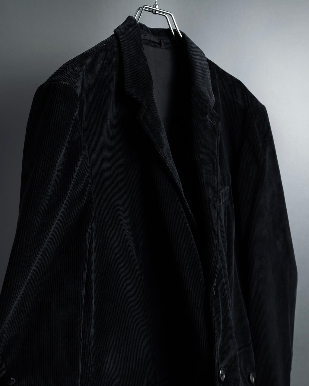 "dunhill" Classically tailored corduroy jacket