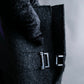 "FENDI" Snap button detail belted trench coat