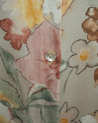 -MOOD Vintage Collections-
90’s-00’s Large floral print drape shirt