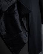 "GIANFRANCO FERRE" Multiple button sequences shaped long coat