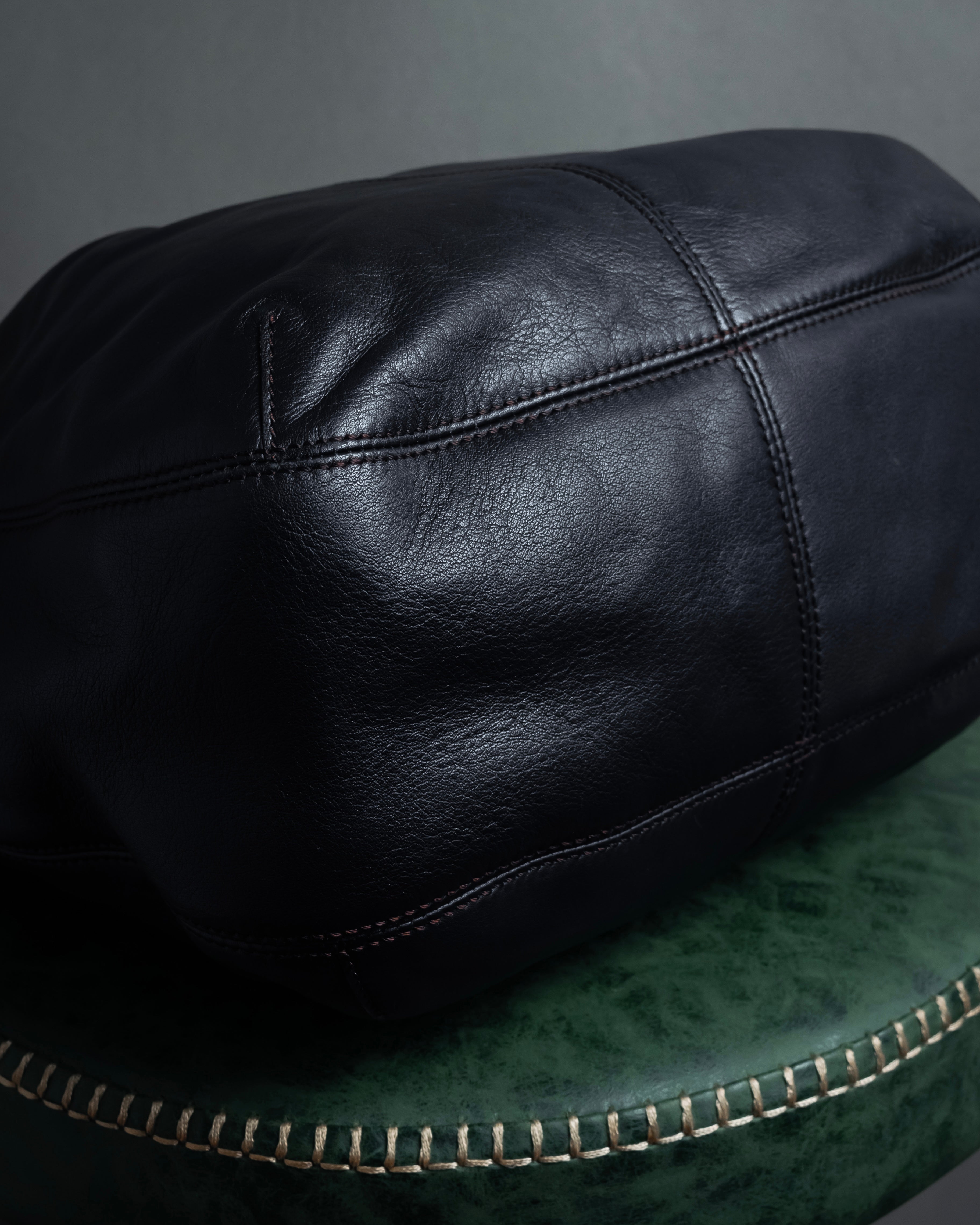 "Cartier" Marcello de Cartier python leather combination bag
