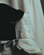 "COMME des GARÇONS HOMME" 90's-00's Patchwork long-sleeve shirt