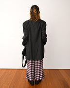 GUCCI by Alessandro Michele / Checkered Pattern Tweed Culotte Pants