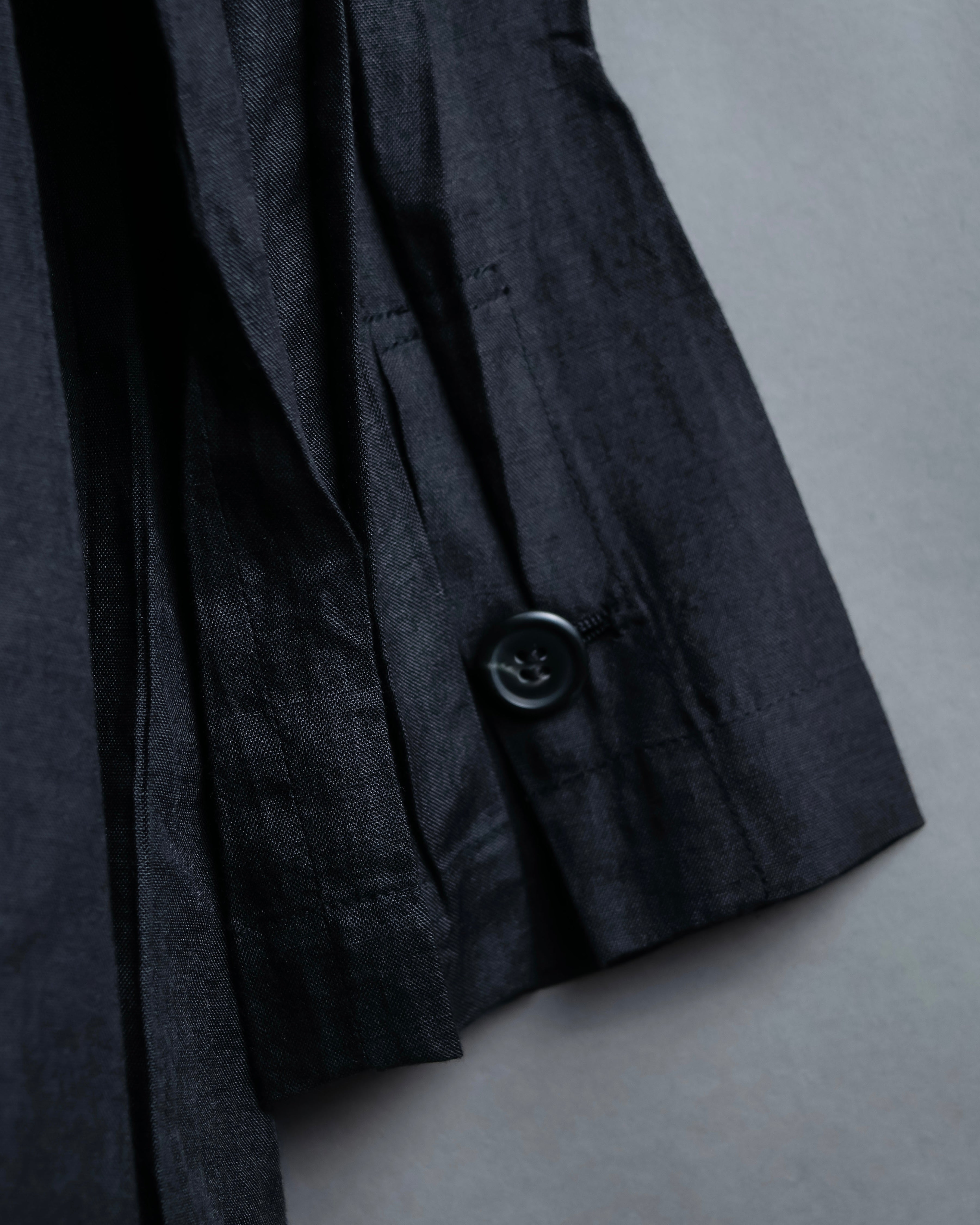 “ISSEY MIYAKE” wrinkle processing oversize tailored jacket
