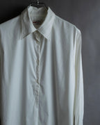 "PRADA" Oversized A-line silhouette long shirt