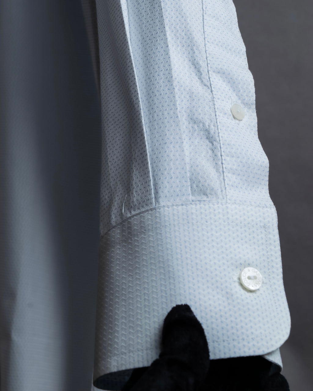 "Dolce & Gabbana" Geometric print slim fit shirt