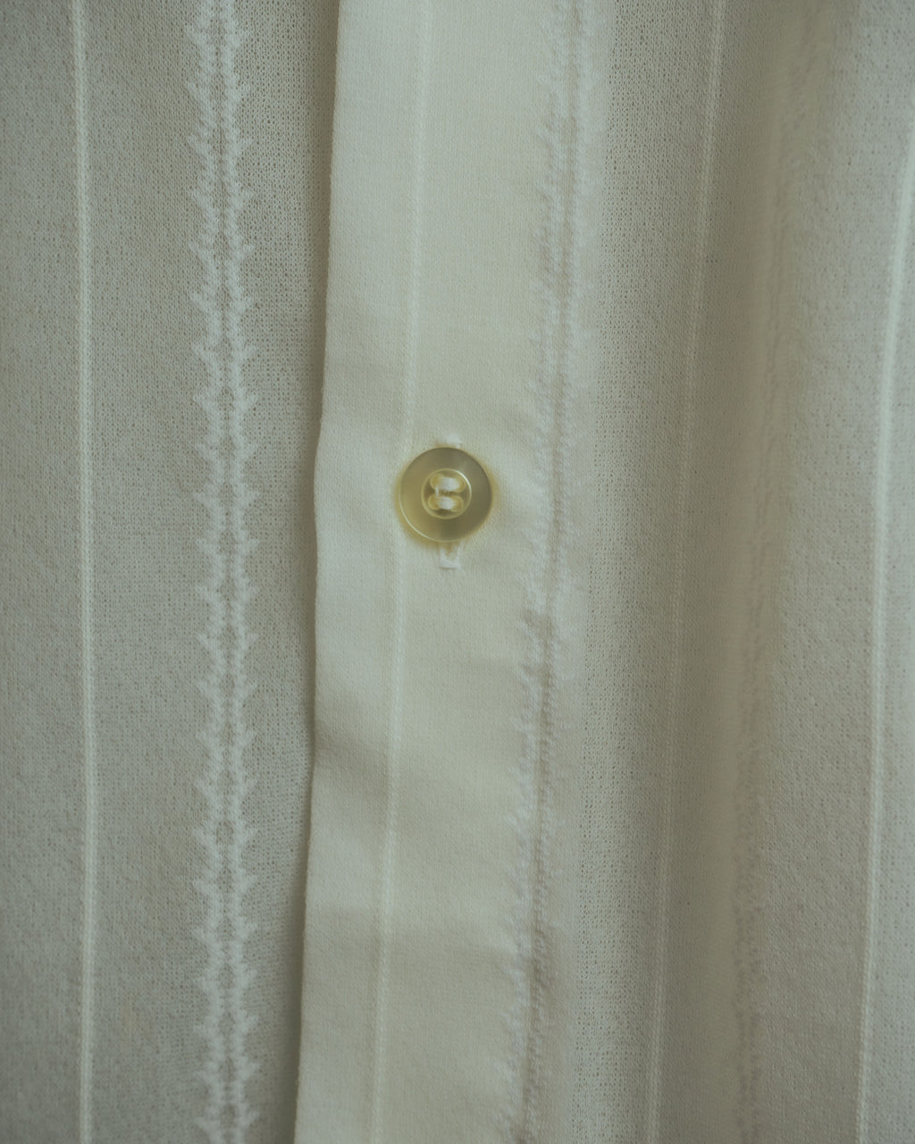 -MOOD Vintage Collections- 70’s-80’s Sheer stripe long point collar shirt