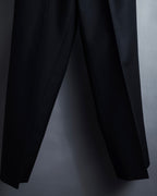 "YVES SAINT LAURENT" Strongly tailored shaped wool set up