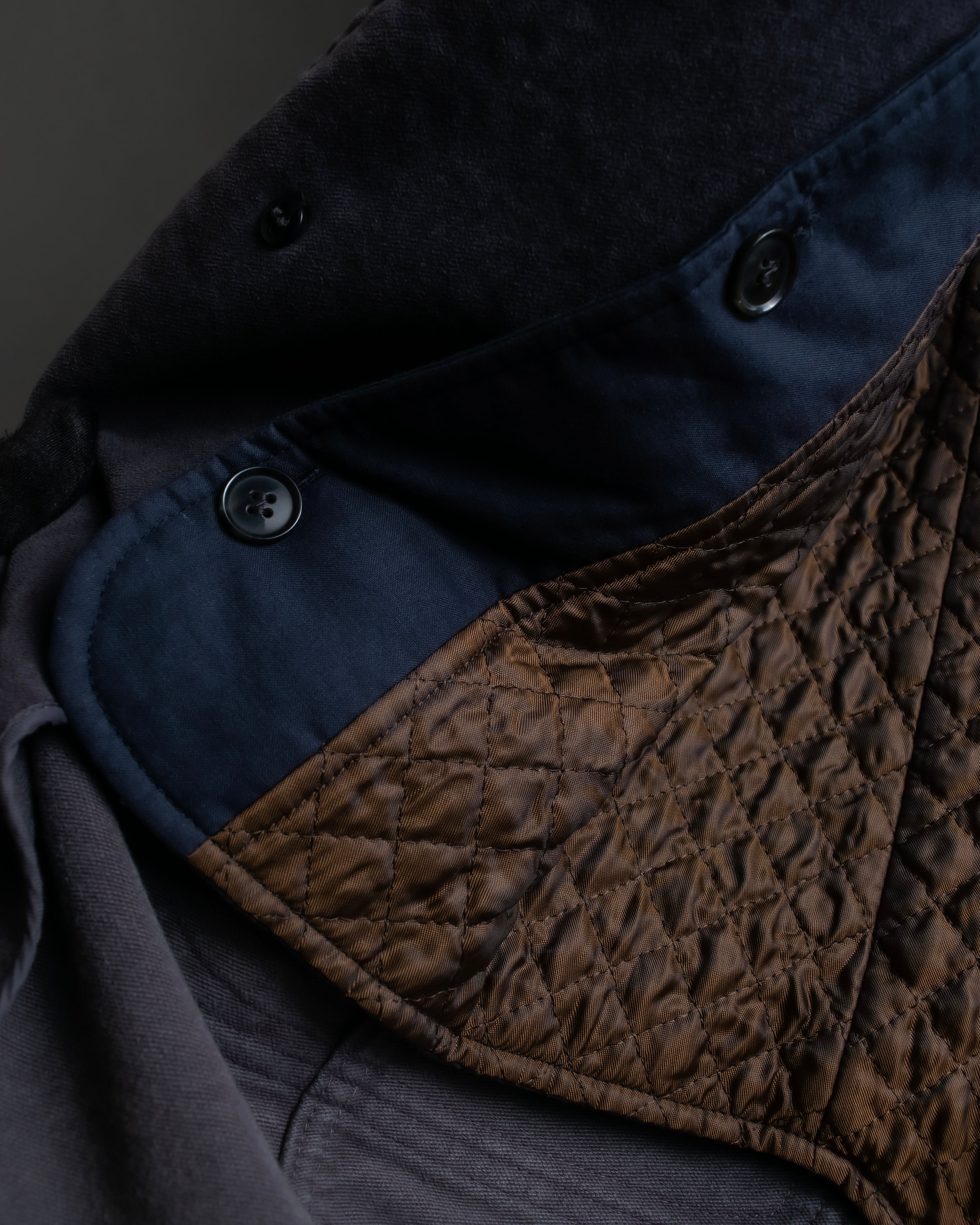 "Dolce & Gabbana" Lightly brushed liner-equipped trench coat