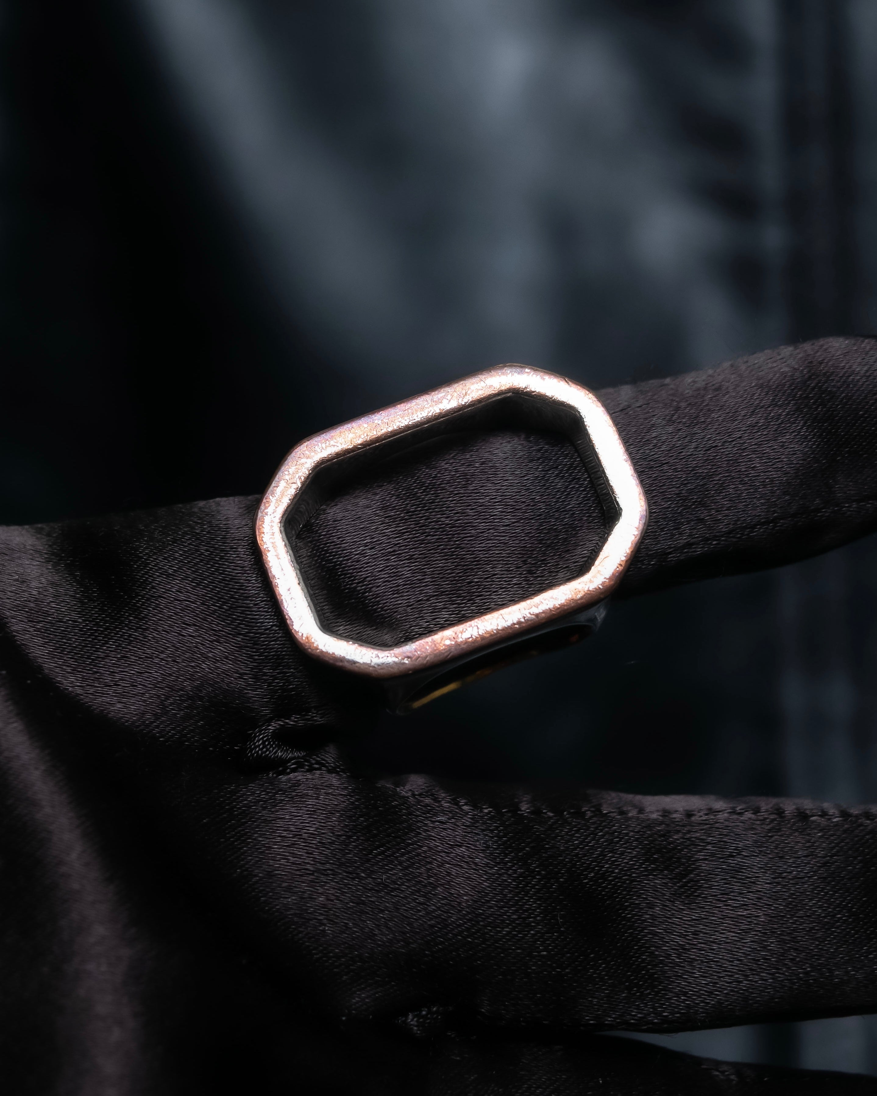 "Maison Margiela" octagon designed 2-way ring