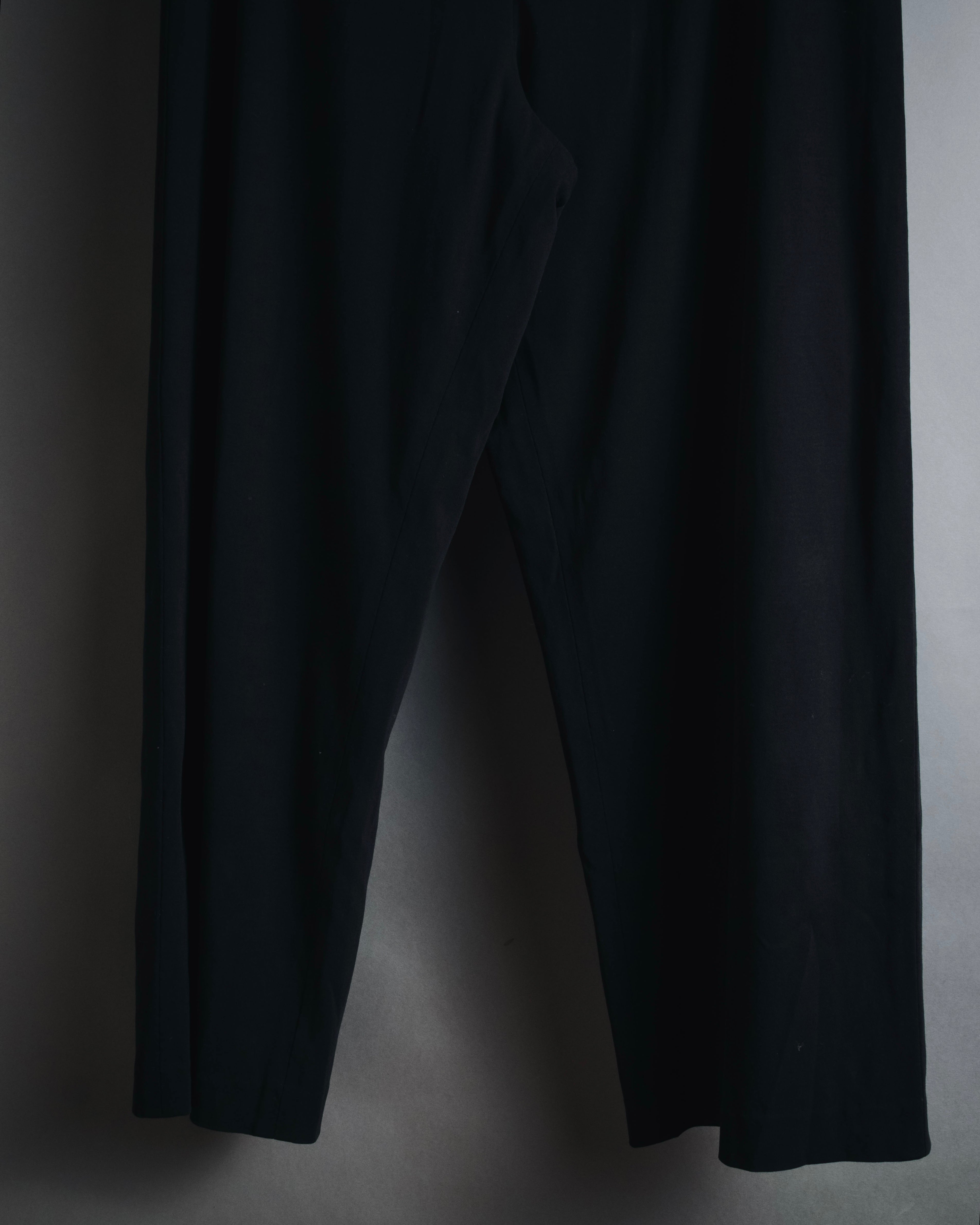 "YVES SAINT LAURENT" Elegant draped tailored slacks