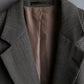 "HUGO BOSS" Woven pattern oversized 3 button tailored jacket