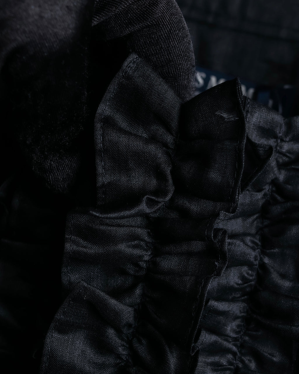 "S Max Mara" Tiered frill design belted dress