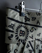 “BALENCIAGA” Number pattern designed shorts