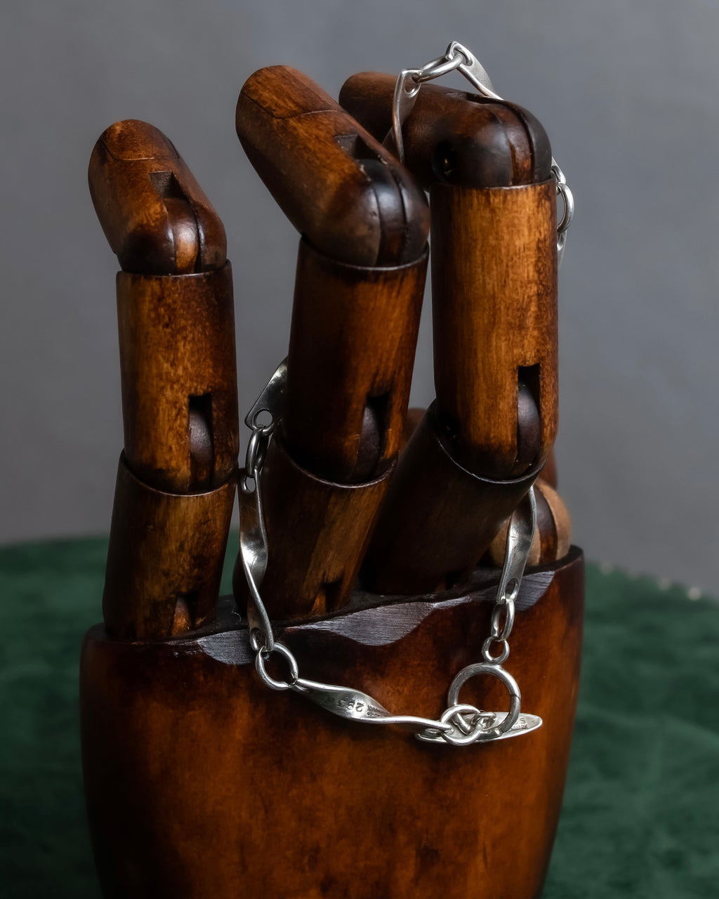 "GEORG JENSEN" Twisted design silver 925 bracelet