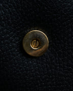 "Christian Dior" Metal parts design leather shoulder bag