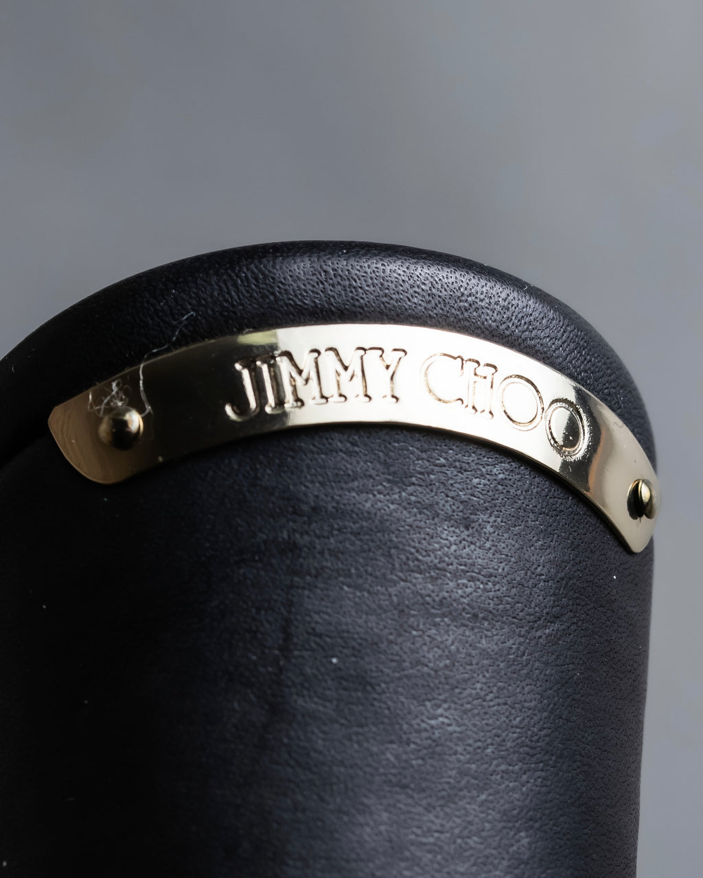 "Jimmy Choo" Leather combination wedge sole heel sandals