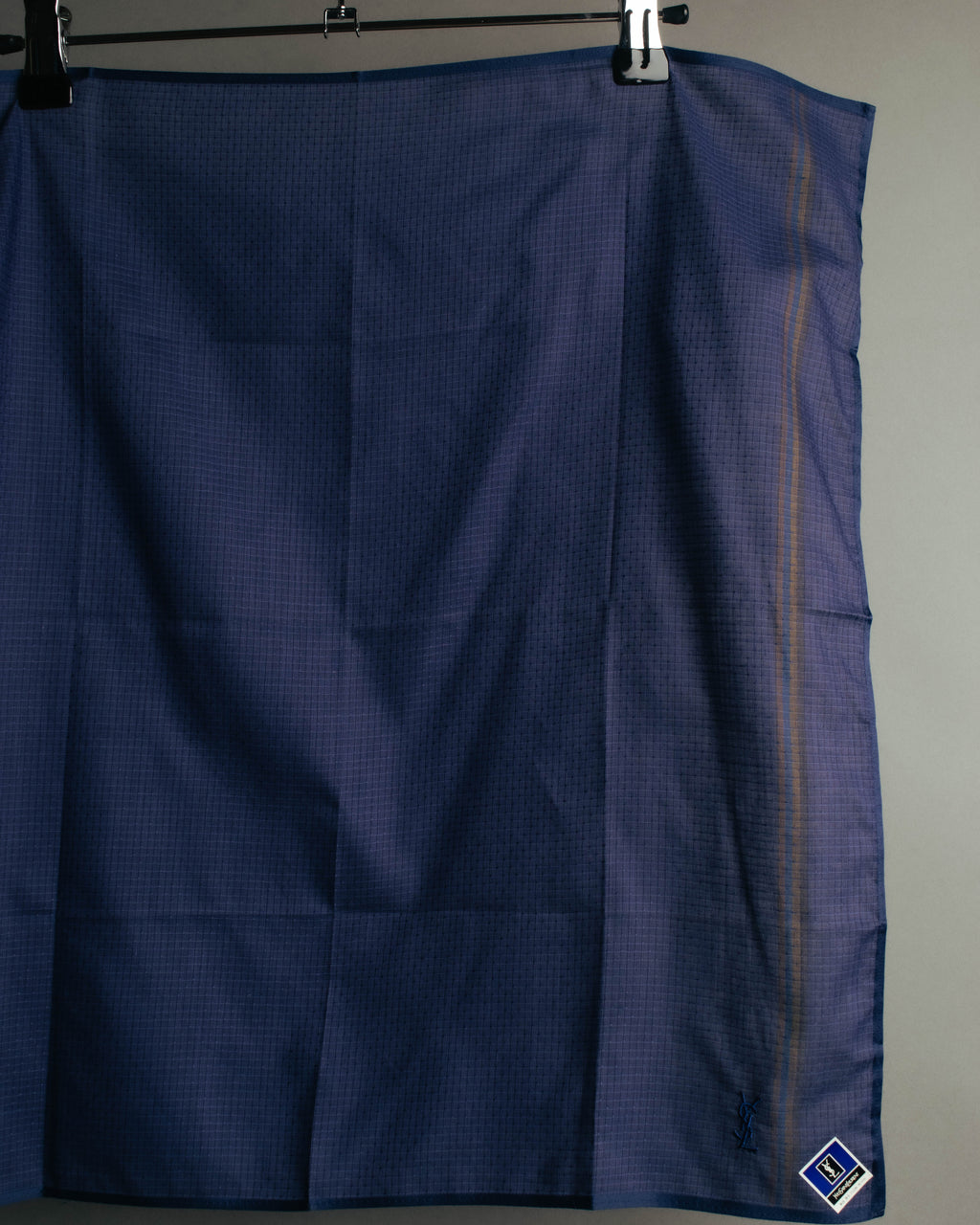 "Yves Saint Laurent" 80's-00's Lightweight cotton handkerchief scarf