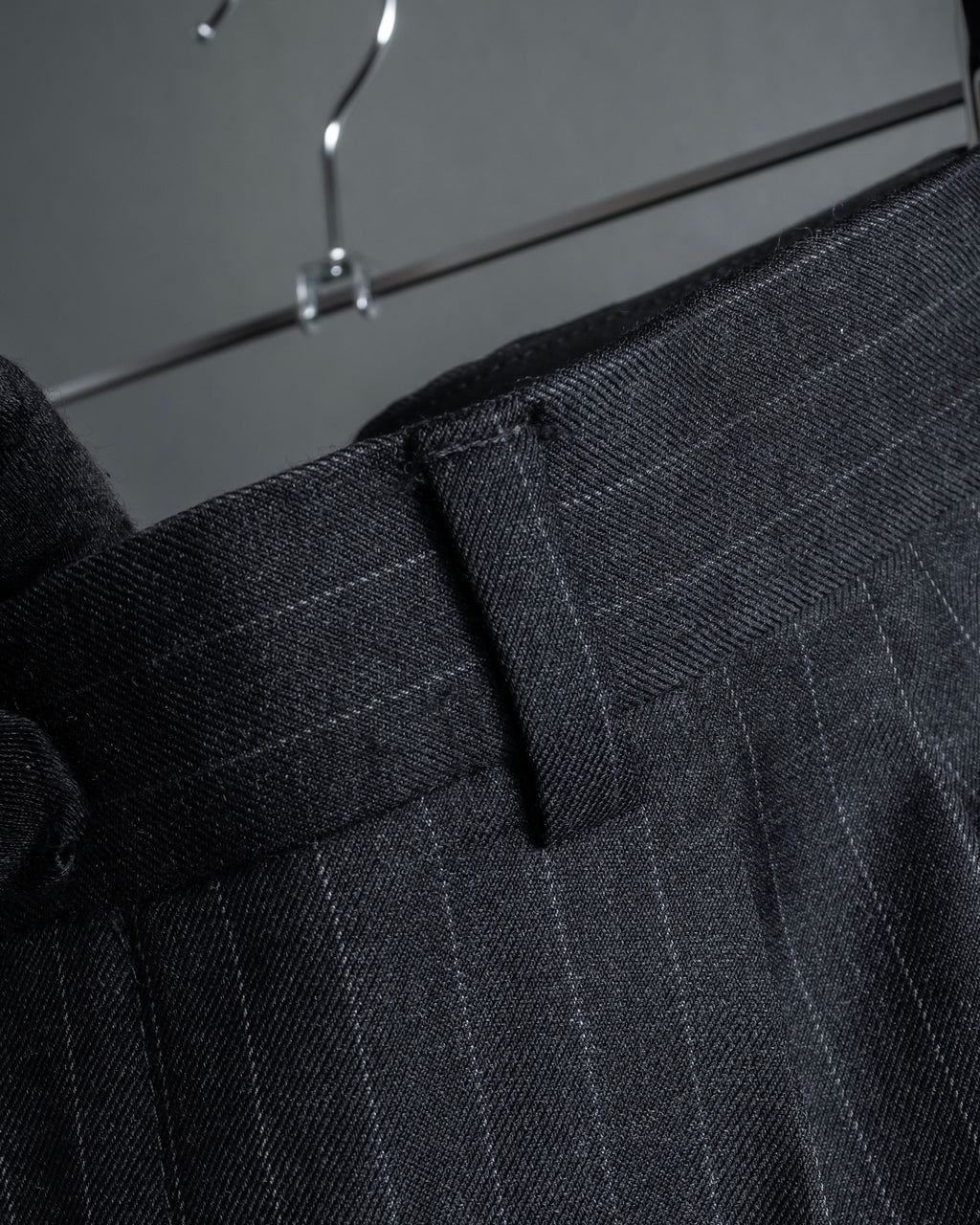 "ARMANI COLLEZIONI" Deep charcoal pinstripe set up