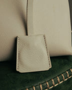 “Salvatore Ferragamo” 2013-2018 gancini bicolor top handle bag