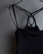 "ISABEL MARANT" Cord-layered strap design sleeveless dress