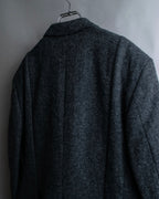 "COMME des GARCONS HOMME PLUS" Structured cut double-breasted tailored jacket