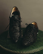 "Miu Miu" 2010's Embellished glitter lace-up oxford shoes