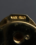 "Salvatore Ferragamo" 90's Animal motif studs design leather bag