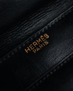 –SPECIAL– “HERMES” 50’s-60’s Escale box calf top handle bag
