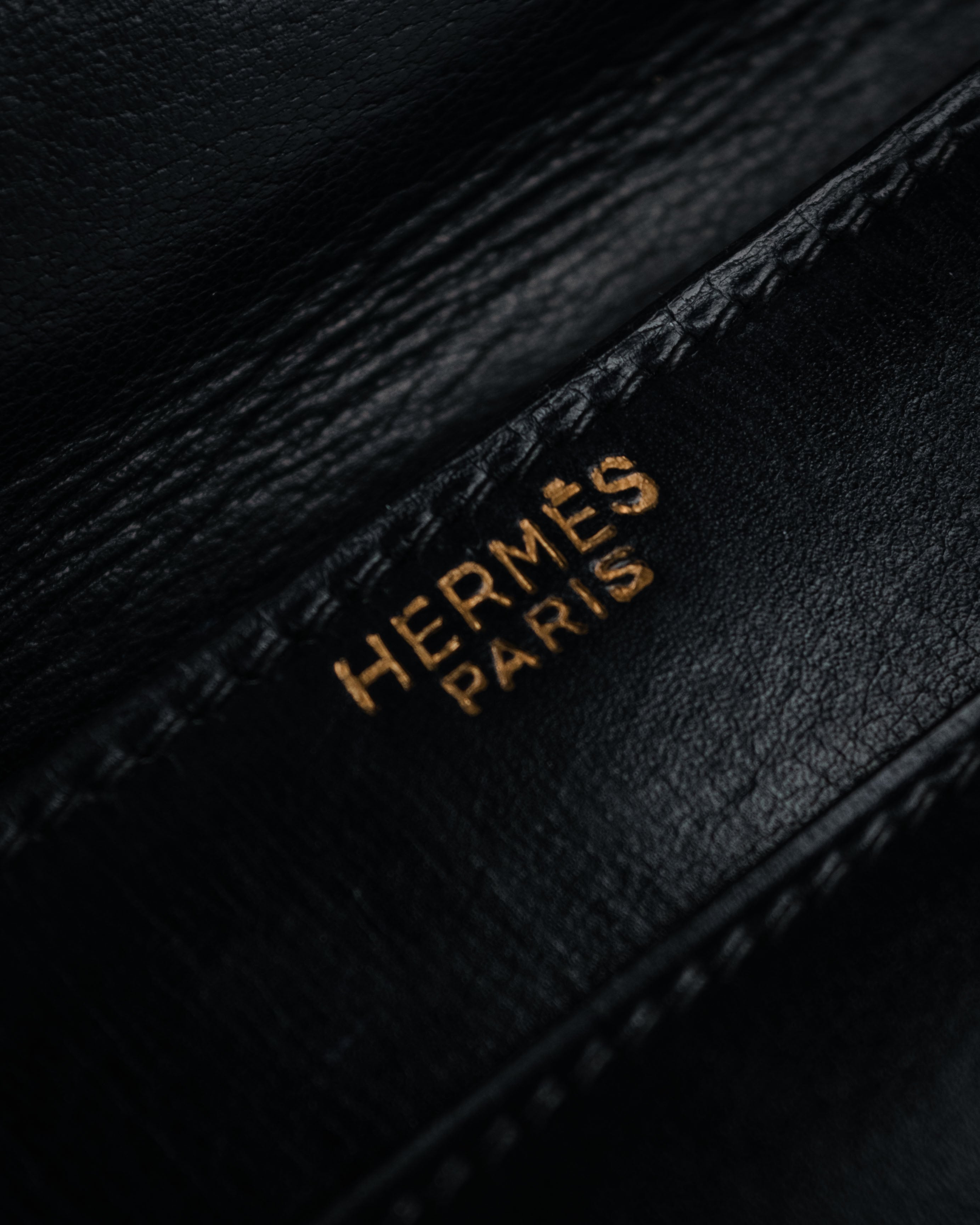 –SPECIAL– “HERMES” 50’s-60’s Escale box calf top handle bag