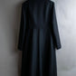 "ALBERTA FERRETTI" Large button shaped flare silhouette soutien collar coat