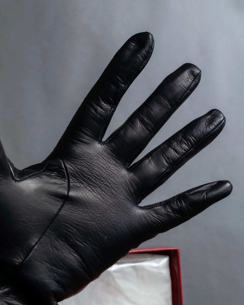 "Salvatore Ferragamo" Gancini motif leather gloves