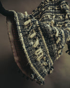 "THOM BROWNE" 2010's-20's Textured double breasted boucle coat