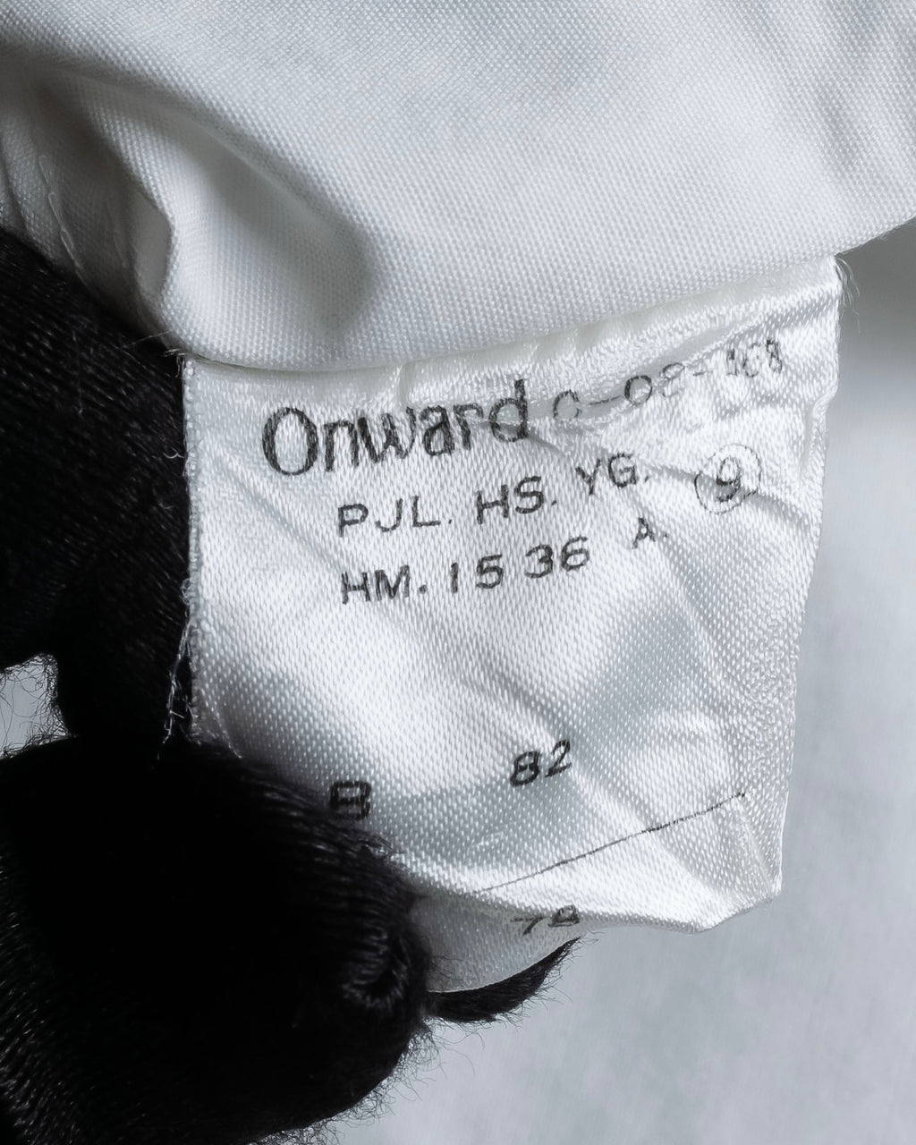 "JEAN PAUL GAULTIER" Cotton poplin stand-collar white shirt